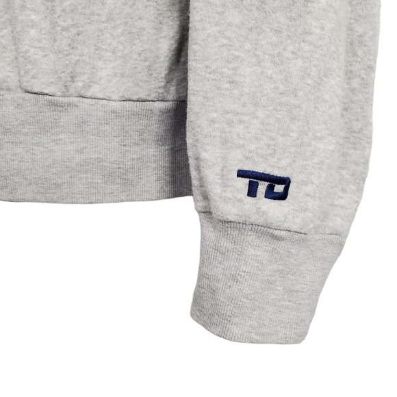 True Driving Mens XL Shirt Pullover Long Sleeve Lined Ribbed NYC Streetwear Gray - Picture 8 of 8